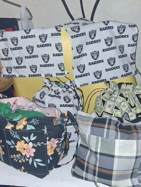 Star Wars Black Drawstring Tote with White Logo